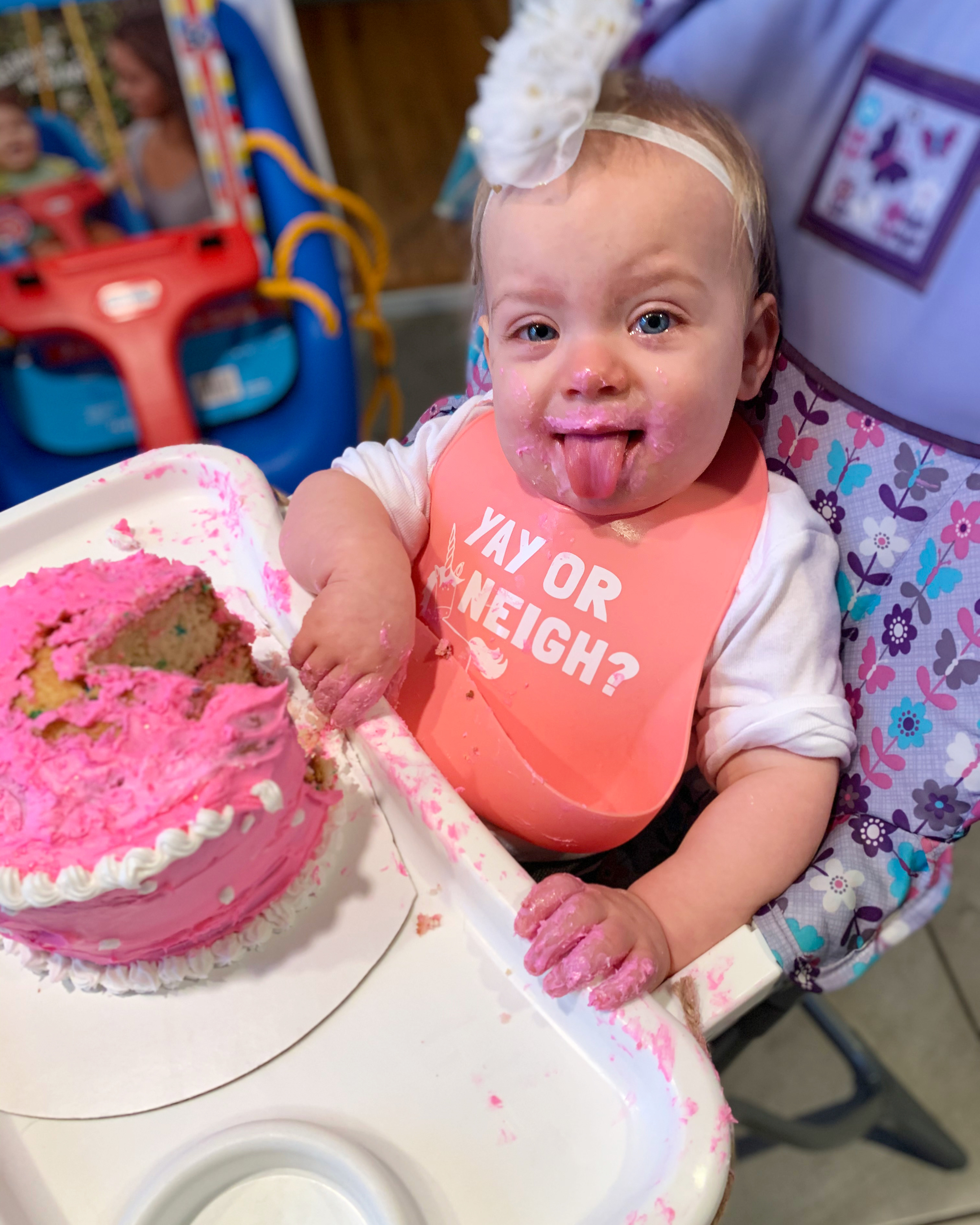 How I threw my daughter’s first birthday party with no guests