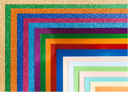 Cardstock paper options